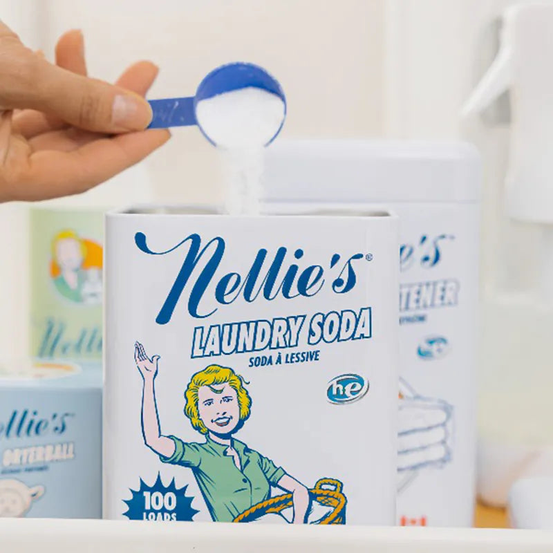 Nellie's ｜ 加拿大製 天然無毒 復古鐵盒洗衣粉 1.5kg