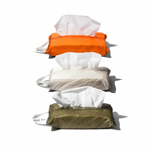PUEBCO｜VINTAGE PARACHUTE TISSUE COVER Standard / 降落傘布再製面紙套 標準 (3色)