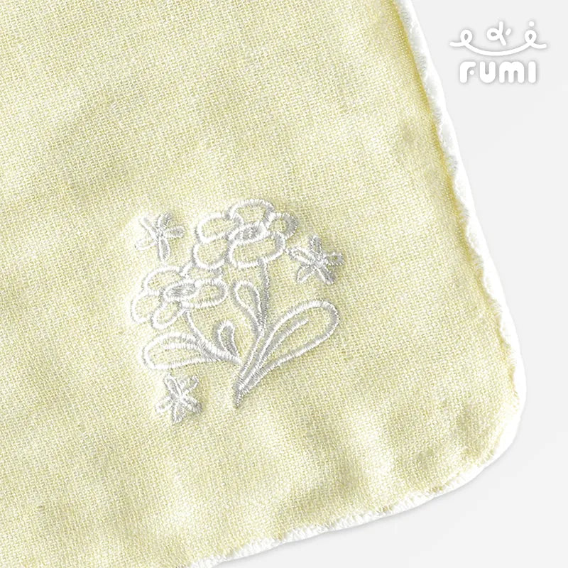 FUMI Towel｜小時光紗布小手巾｜波波魚 / 冰淇淋 / 春日小花 / 文具組 / 幸運兔兔 / 滿分蘋果