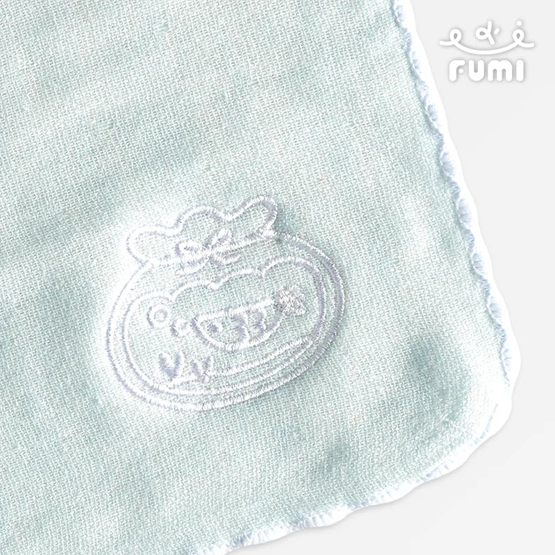 FUMI Towel｜小時光紗布小手巾｜波波魚 / 冰淇淋 / 春日小花 / 文具組 / 幸運兔兔 / 滿分蘋果