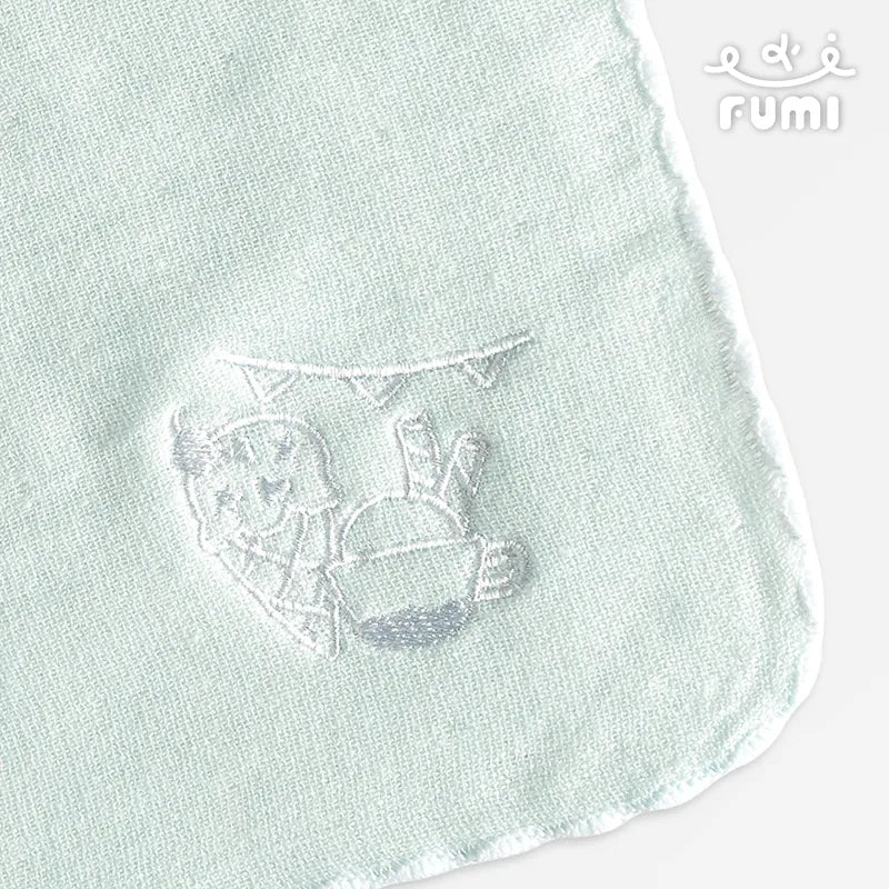 FUMI Towel｜小時光紗布小手巾｜波波魚 / 冰淇淋 / 春日小花 / 文具組 / 幸運兔兔 / 滿分蘋果