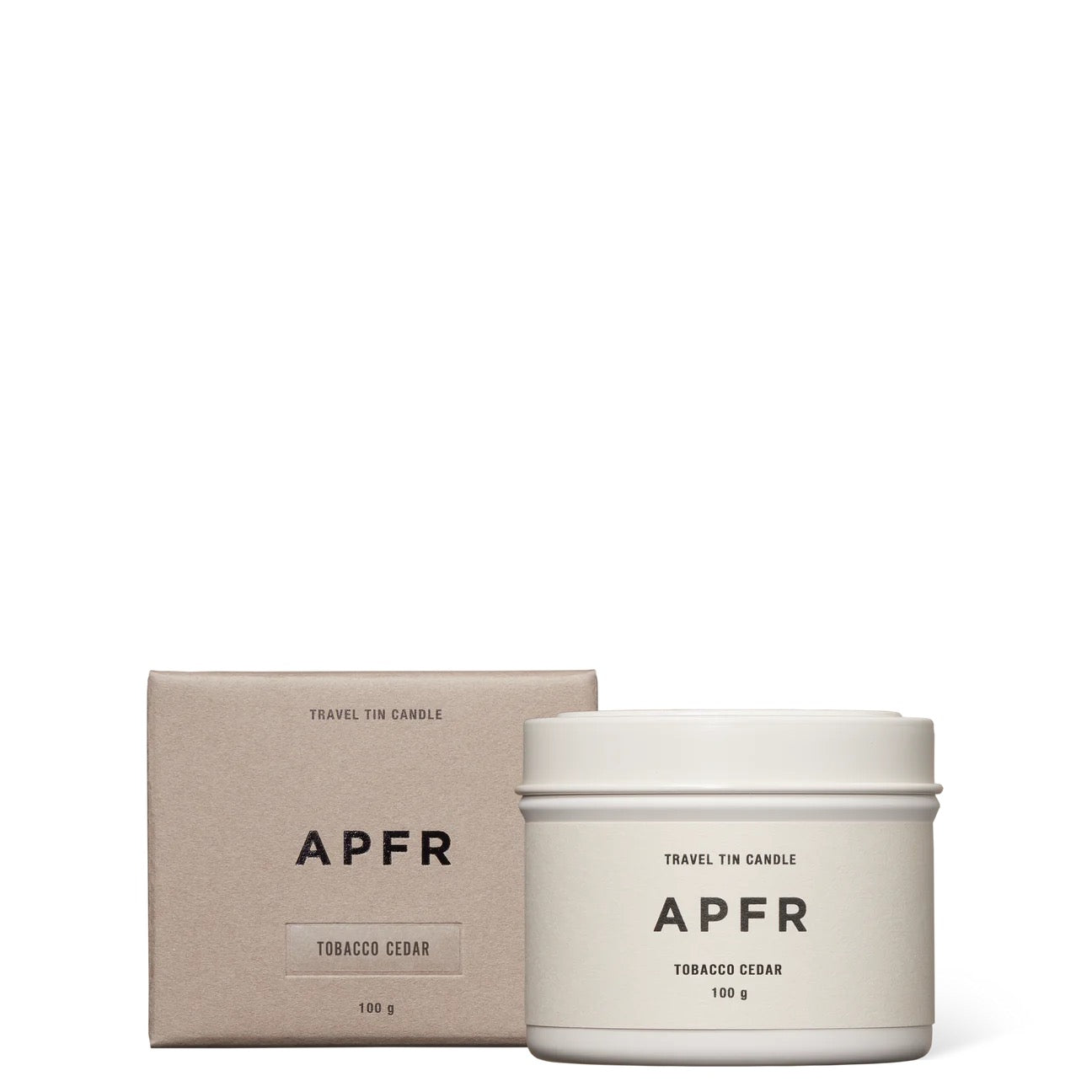 APFR｜TRAVEL TIN CANDLE 旅遊罐裝蠟燭 Tobacco Cedar