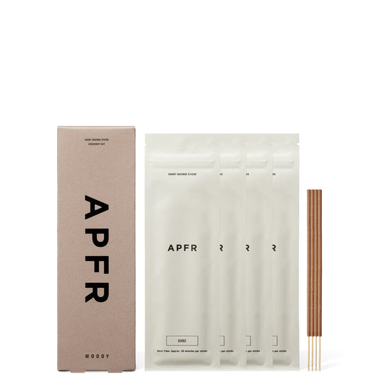 APFR｜SHORT INCENSE STICKS -DISCOVERY SET- / WOODY