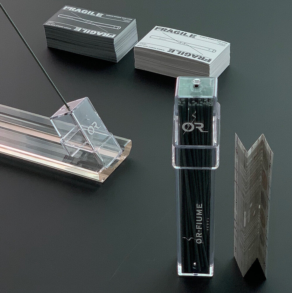 韓國 ØR-FIUME｜天然香氛線香 線香座組盒 50入